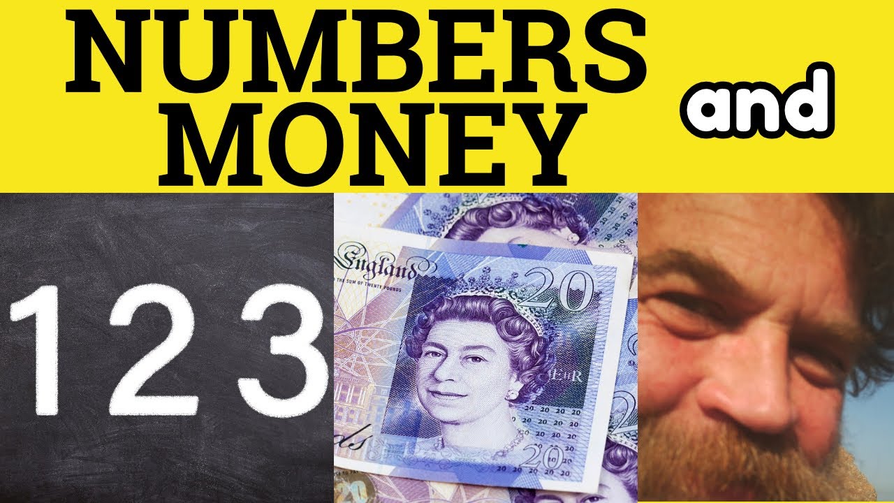 🔵 Numbers and Money in Cockney and in British Slang 1304 ESL British Pronunciation - a score, a pony