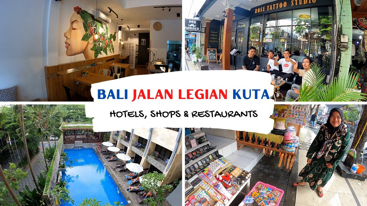 Бали Улица Легиан, улица Кута Магазины Отели и рестораны Bali Holiday