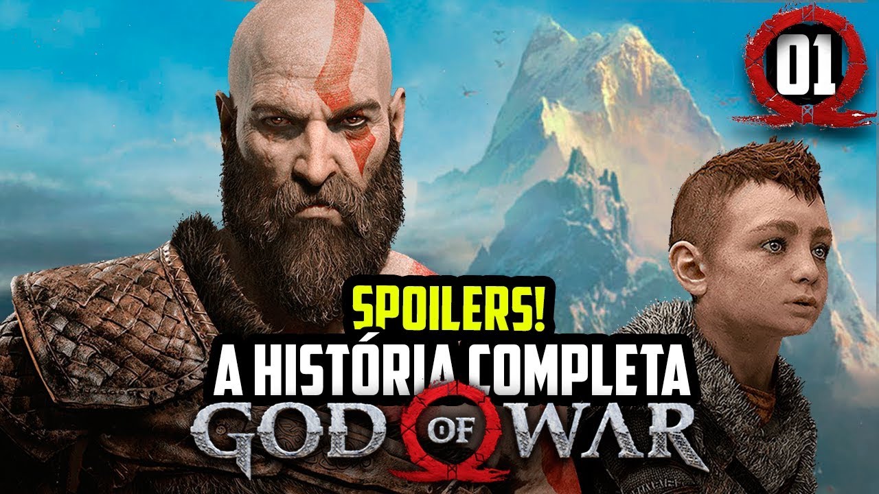 EXPLICANDO TODA A HISTÓRIA DE GOD OF WAR COM SPOILERS - PARTE 1/2