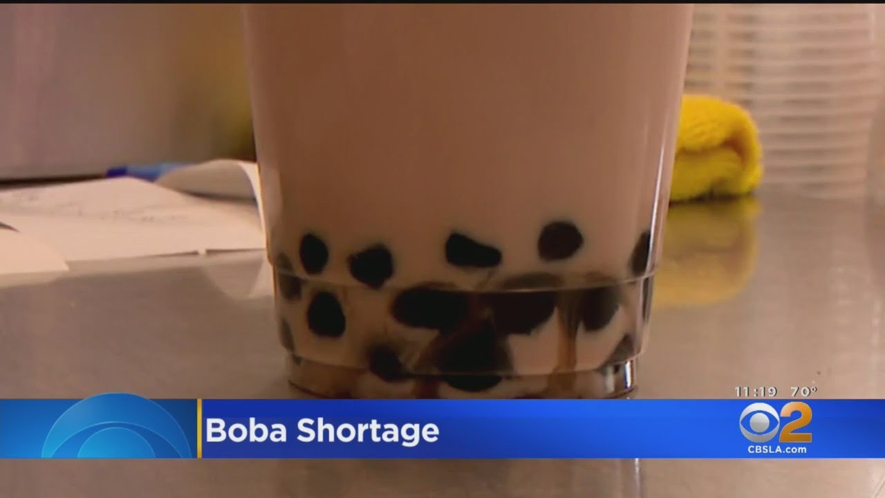 Boba Shops Face Shortages Due To Shipping Delays
