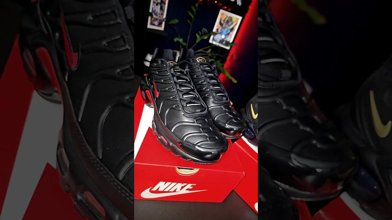 Nike Air Max Plus Premium/Drift Black #nike #airmaxplus #teamabi @nike