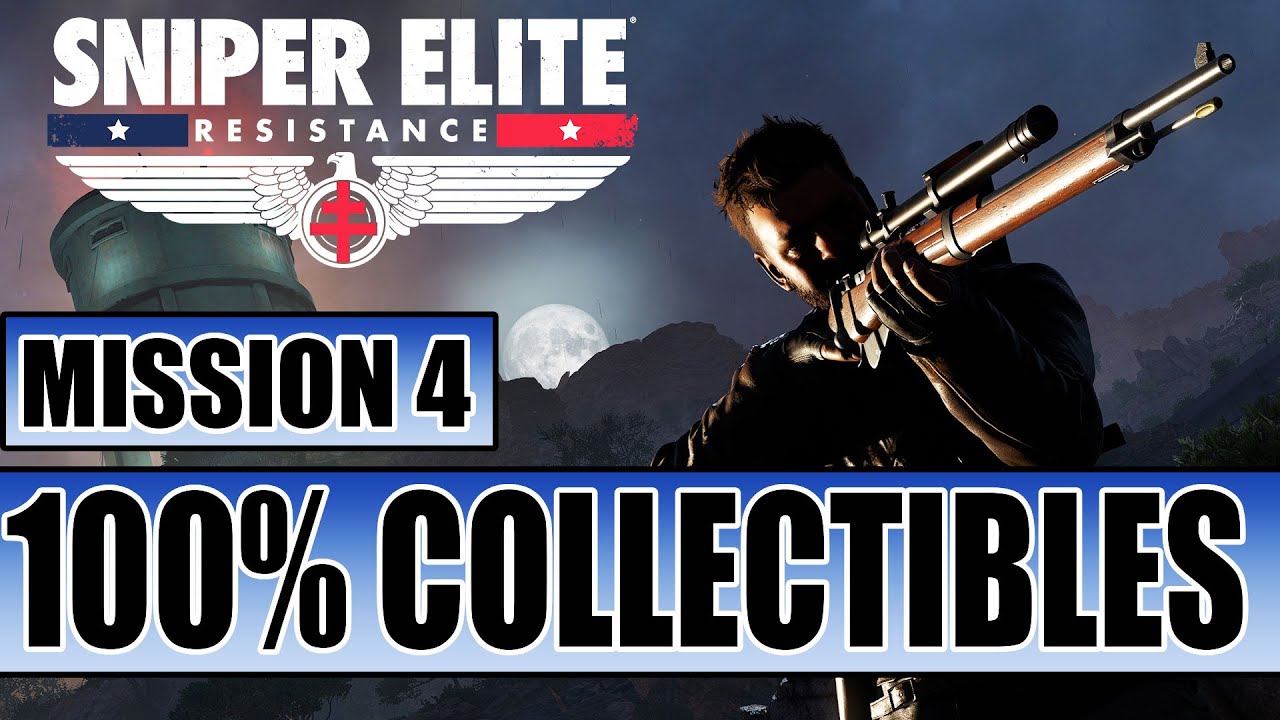 Sniper Elite Resistance - 100% Guide - Mission 4 Kollisionskurs - Alle Sammelobjekte - Sabotage