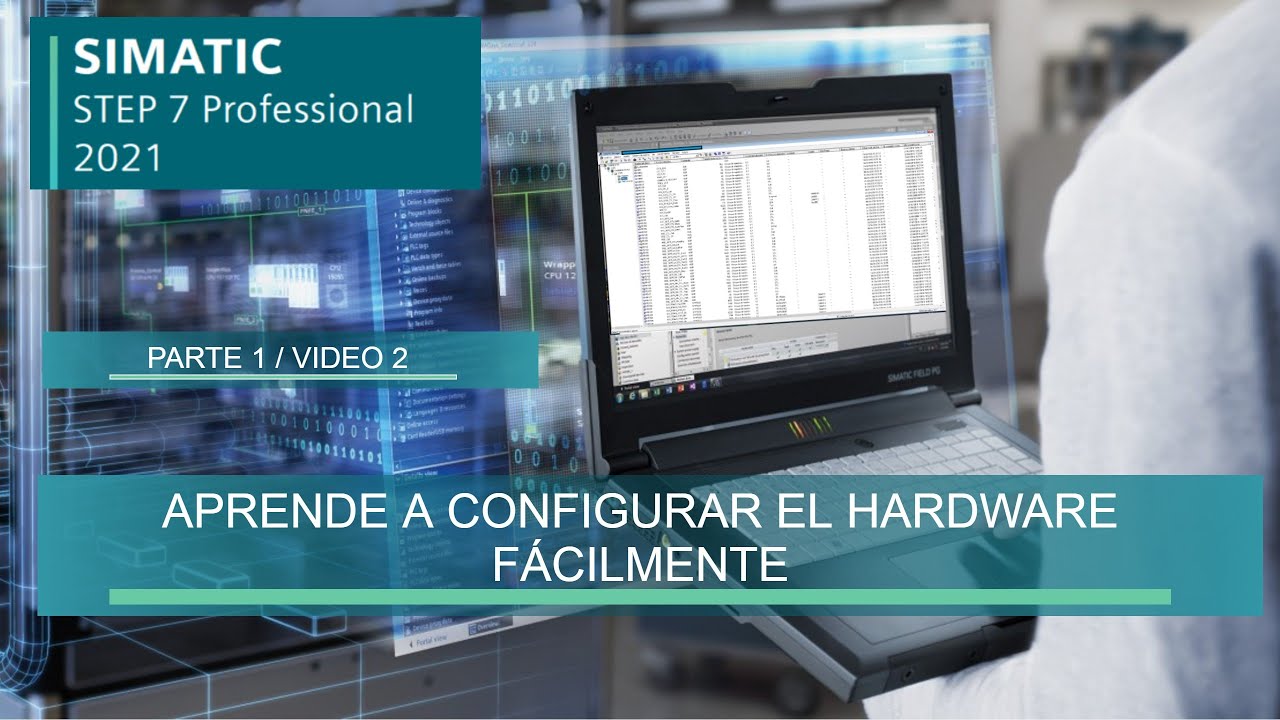 🚀 SIEMENS step7 #1.2  configuración de hardware APRENDE BIEN Y FÁCIL como realizarla