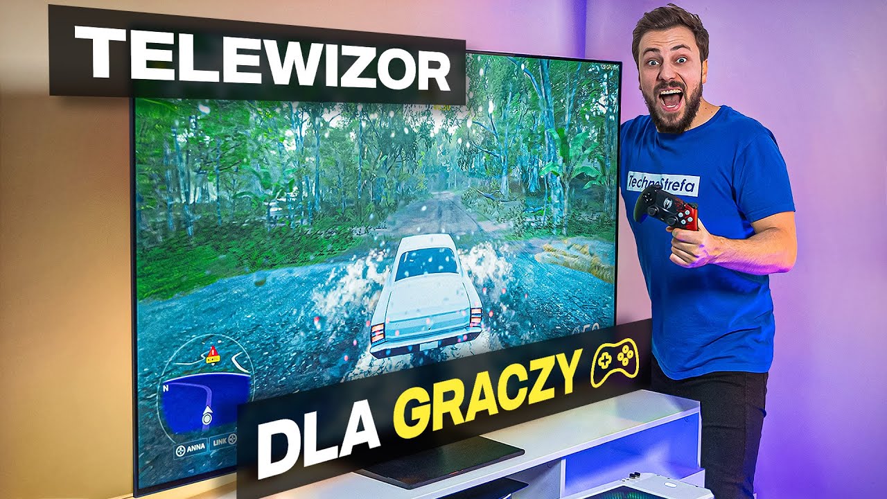 Jaki telewizor do gier w 2025? 📺 Poradnik dla graczy + technologie i modele