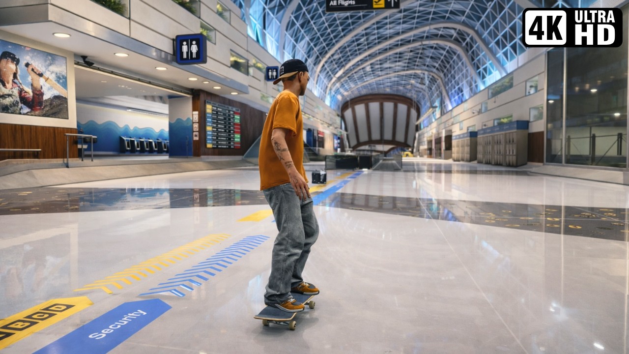 Andrew Reynolds Gameplay | Tony Hawk's Pro Skater 3+4 (PC Ultra 4K UHD)
