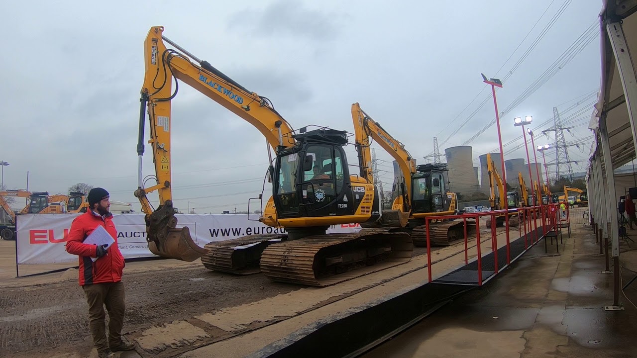 Swamp Excavators for sale at Euro Auctions Leeds Low ground pressure digger
