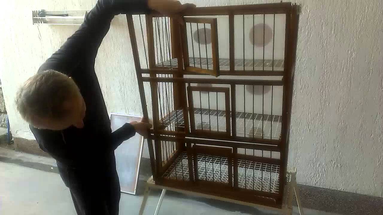 Kavez za boravak golubova na turniru