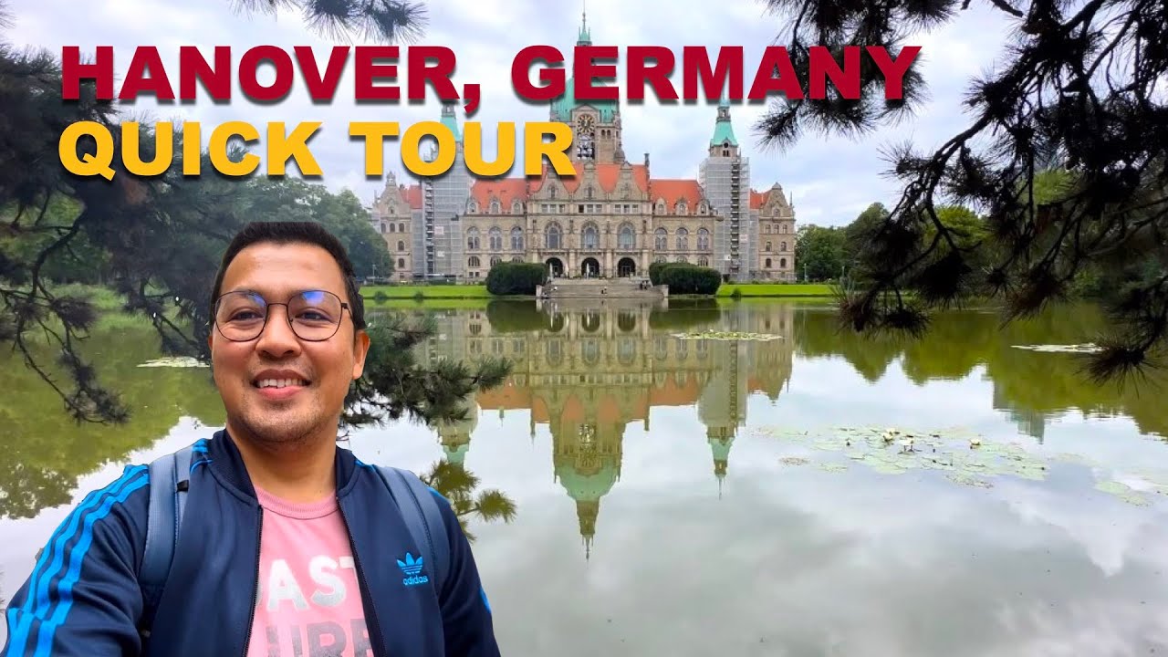 TRAVEL VLOG: HANOVER GERMANY QUICK TOUR | HANOVER NEW TOWN HALL | MARKTKIRCHE | AEGIDIENKIRCHE
