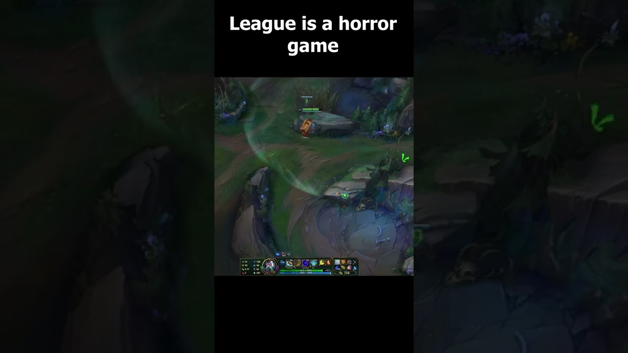 League is a horror game #leagueoflegends #lol #shorts #season11