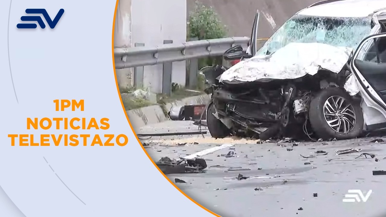 Quito: mujer falleció en accidente de tránsito en la Ruta Viva  | Televistazo| Ecuavisa