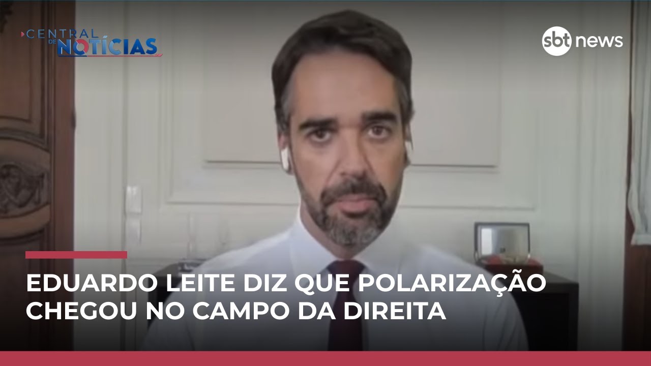 Leite vê indicação de Flávio com viés familiar e aponta candidatura ao Senado | #CentraldeNotícias