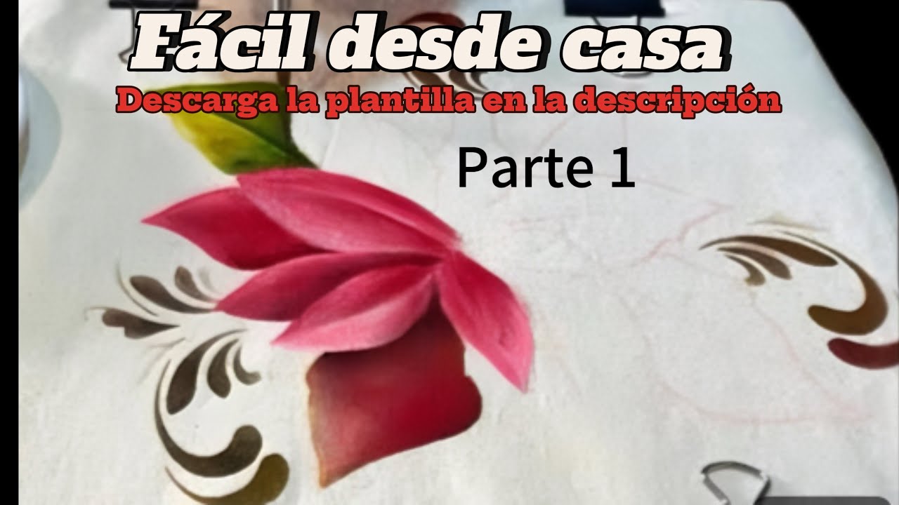 Pintura En Tela Navideña Con Stencil [ Parte 1 ]