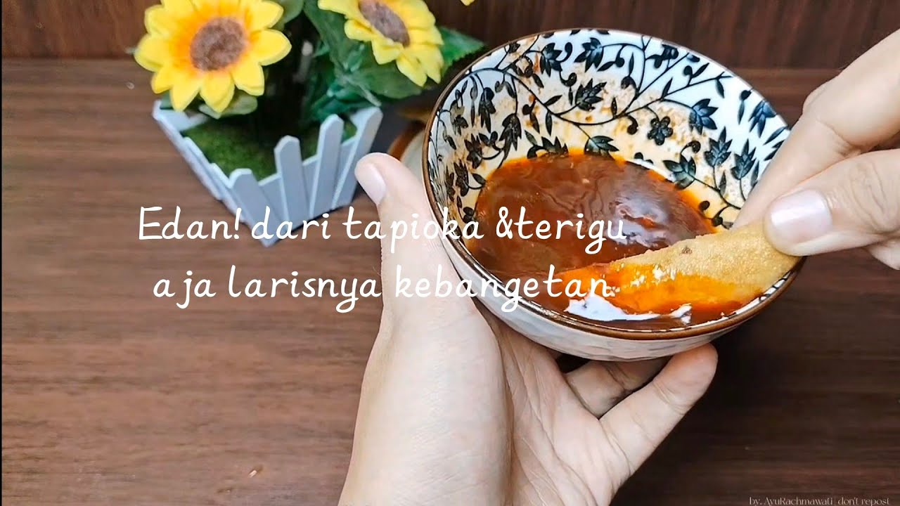 Otak otak telur, tanpa ikan. Garing diluar, tetap empuk walau sudah dingin