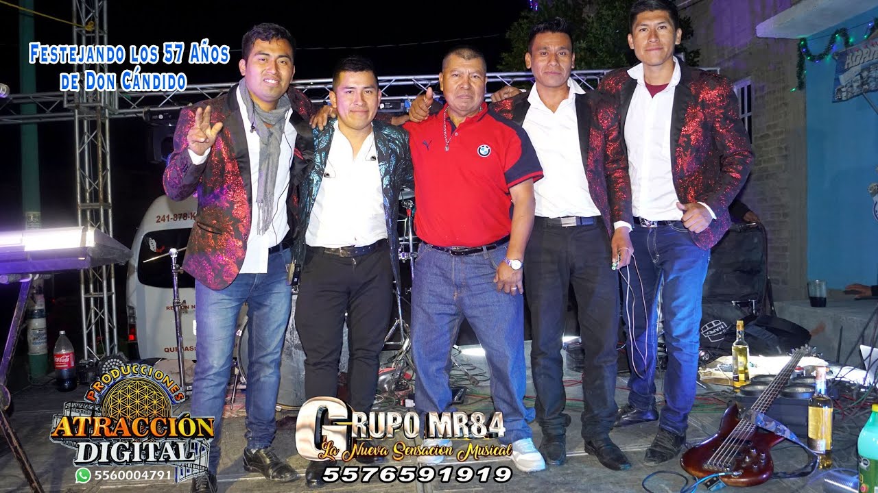 Grupo Mr84, Festejando los 57 Años de Don Cándido, Chimalhuacán Estado. México. 21/12/25.