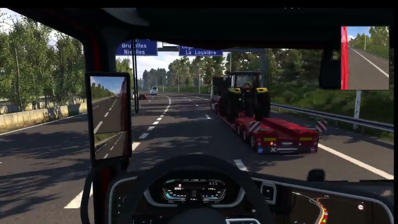 Euro Truck Simulator 2 PÁRIS - SZÓFIA ( Kémiai sorbent 12t)