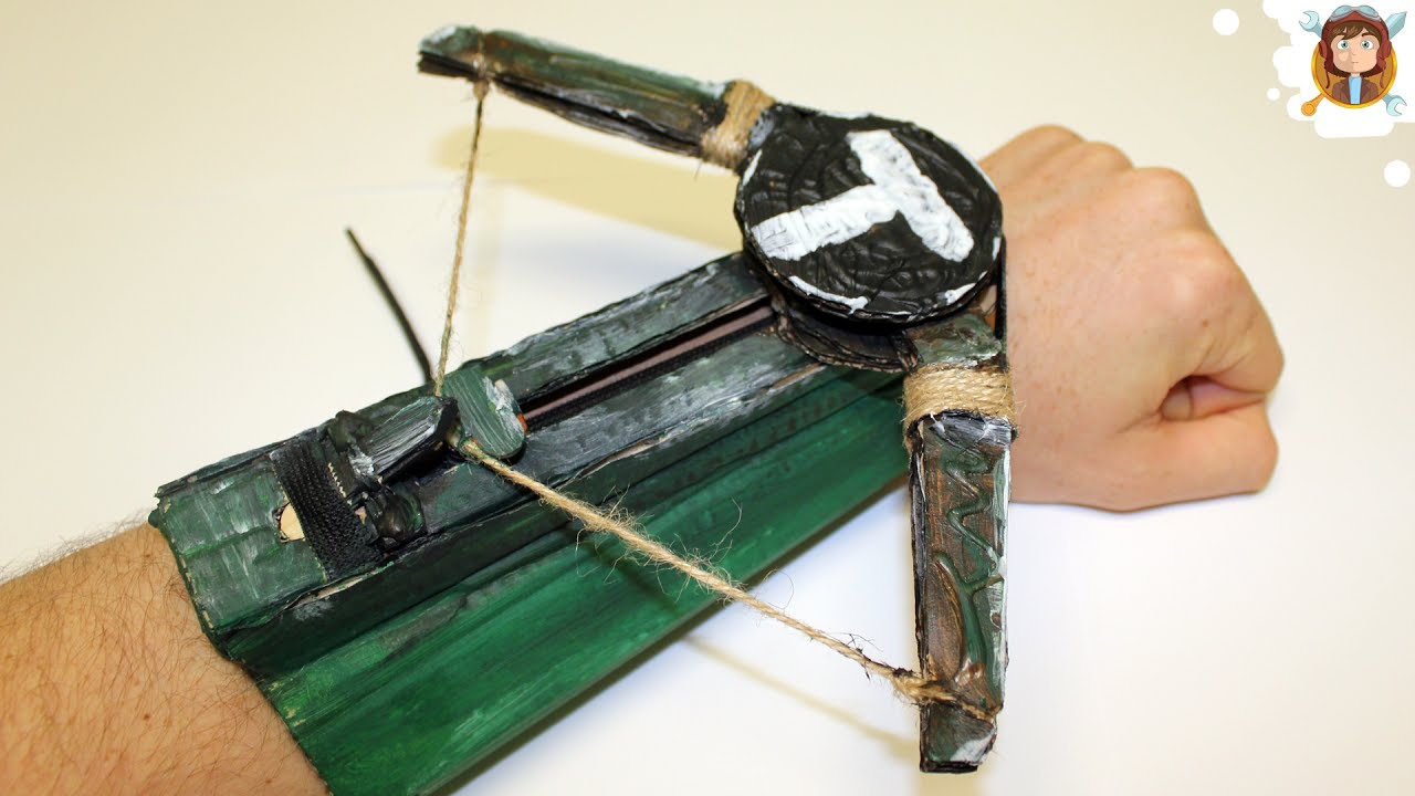 Assassin's Cardboard Crossbow - (Mini Crossbow)