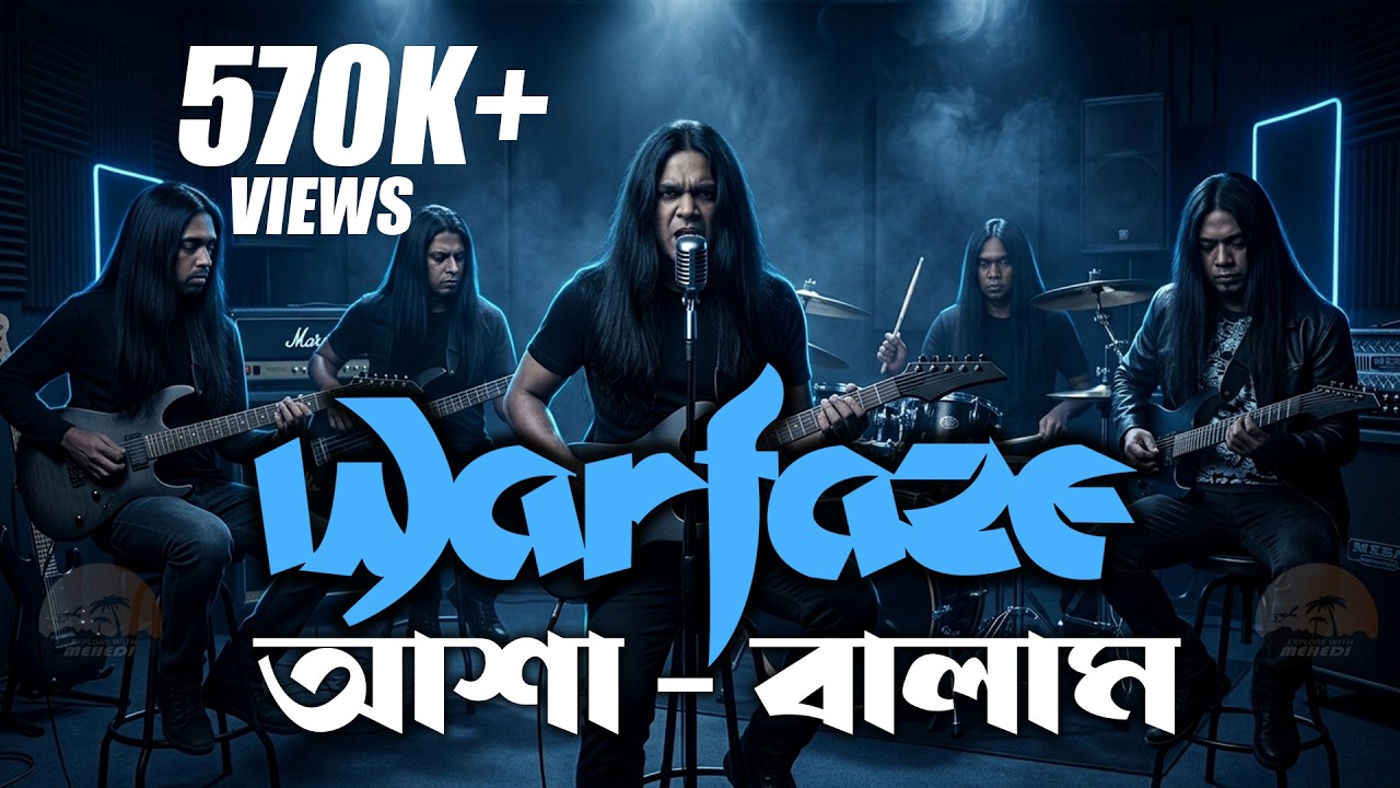 আশা  -ওয়ারফেজ (বালাম) । Warfaze-Asha ( Balam ) remastered Bangla Band Music