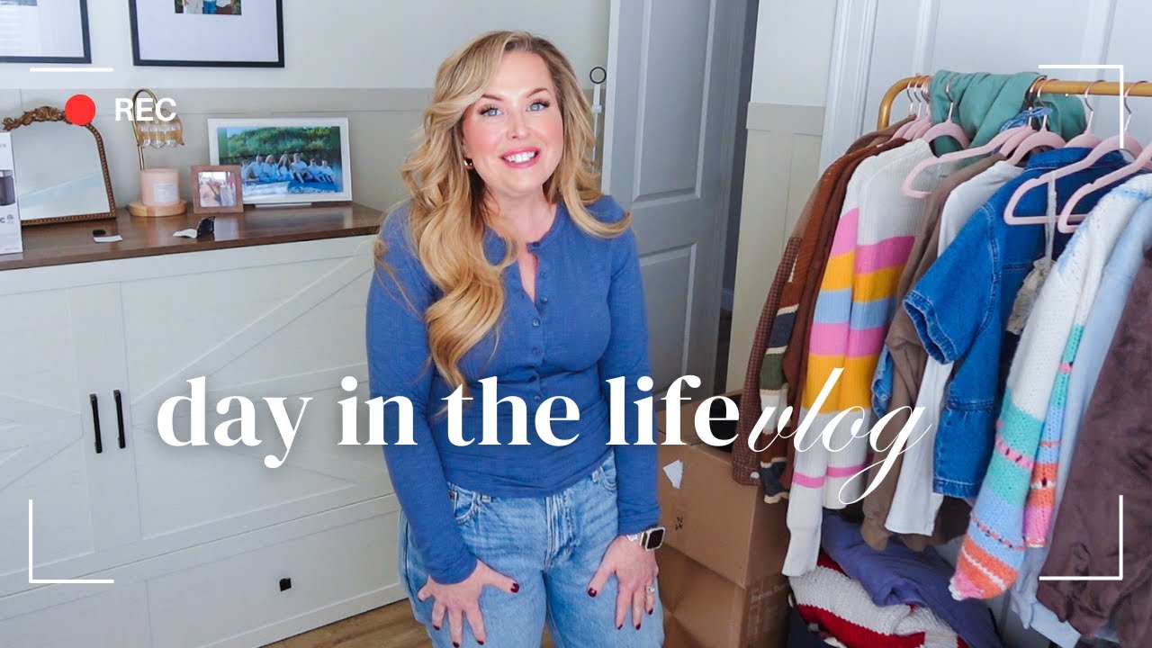 DAY IN THE LIFE VLOG // LET'S CATCH UP // SHOPPING FOR SHAPEWEAR // CHARLOTTE GROVE FARMHOUSE
