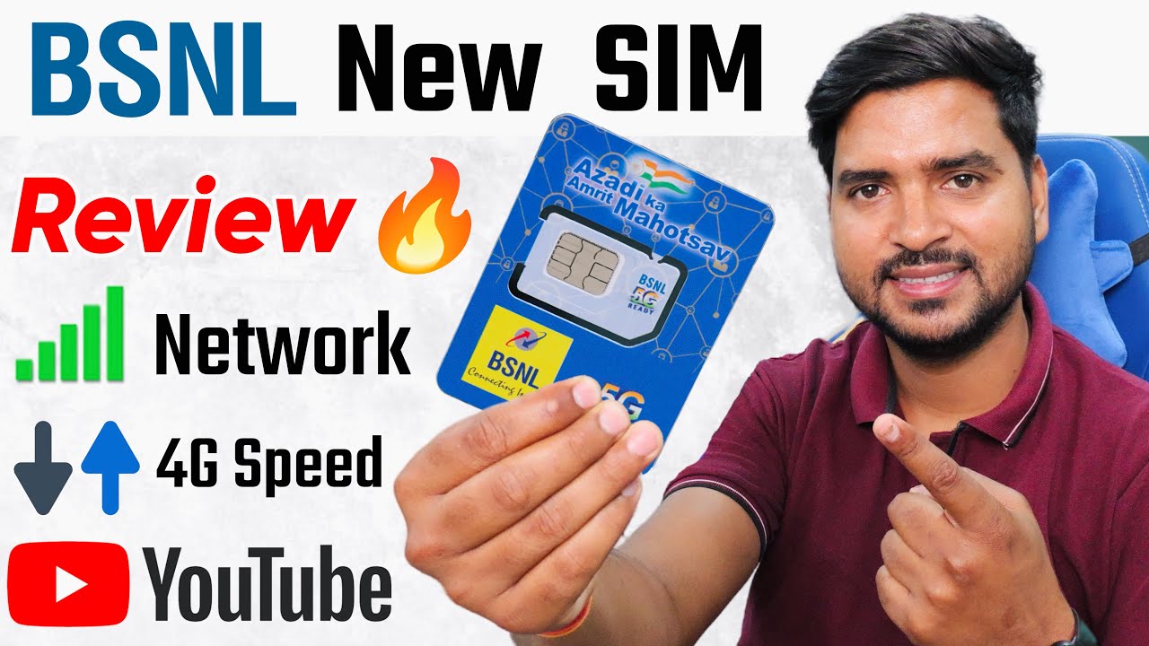 BSNL New Sim Card Full Review🔥| Port to BSNL, Price, Internet Speed Test, Voice & Video Call Quality