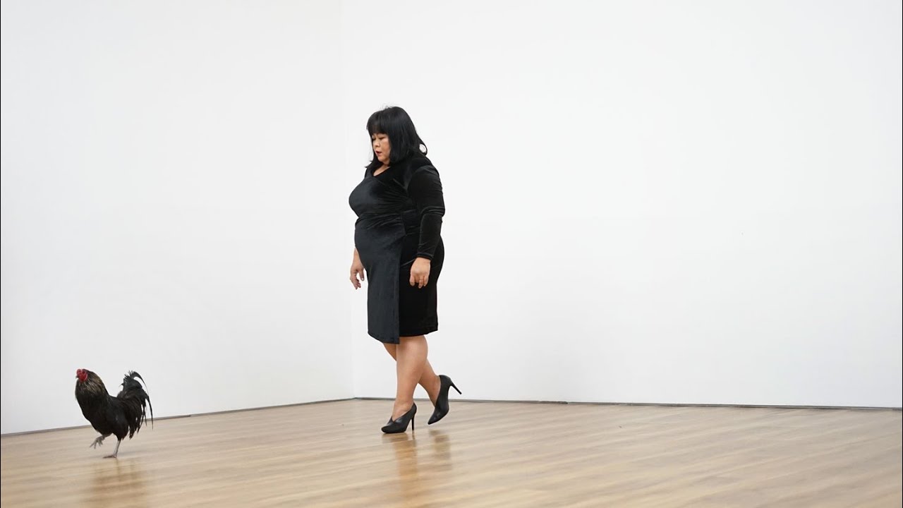 Melati Suryodarmo: 'Why Let the Chicken Run?' Performance