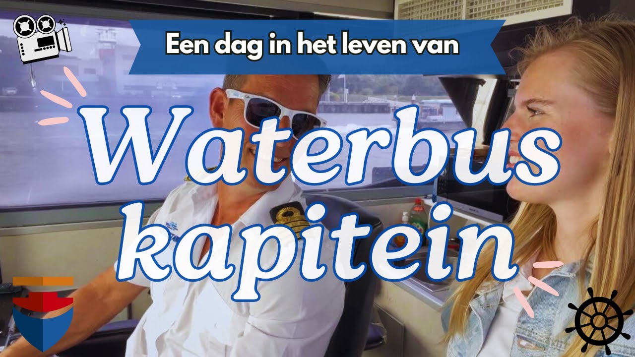 Een dag in het leven van Waterbus kapitein David