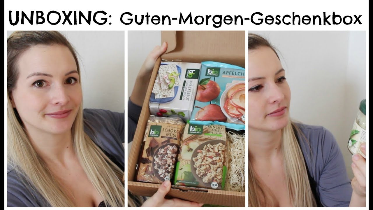 UNBOXING: Bio HAUL I Guten-Morgen-Geschenkbox I AnnaBirdie