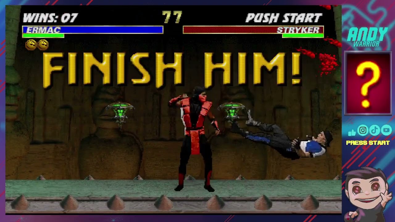 Retrogaming | Ultimate Mortal Kombat 3 - Ermac (Arcade) #mortalkombat