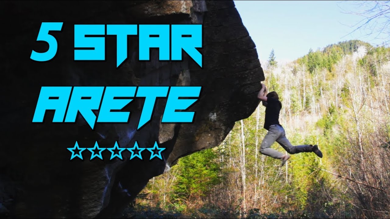 5 Star Arete (v6) - Gold Bar, WA