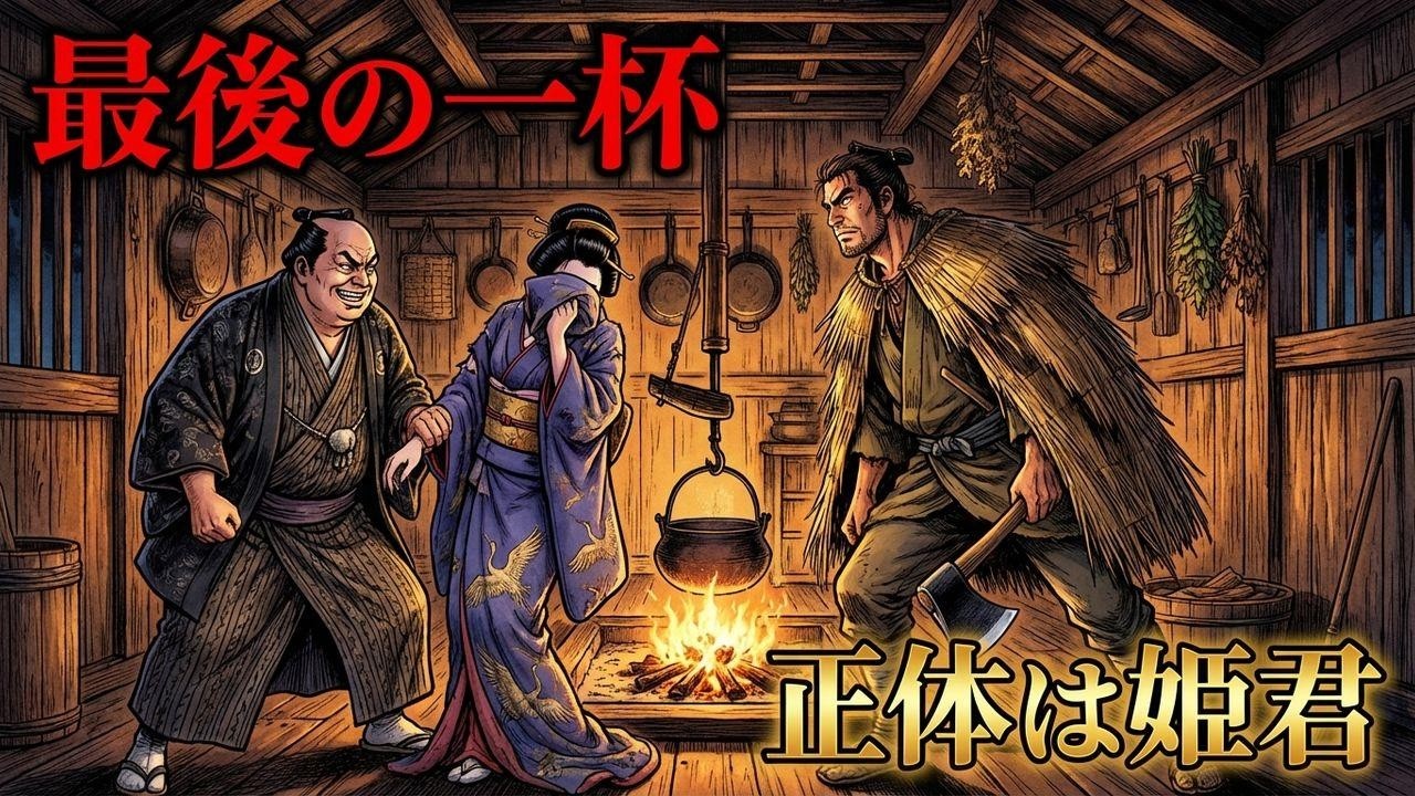 飢えた木こりの最後の一杯…救った娘の正体は江戸一番の姫君だった