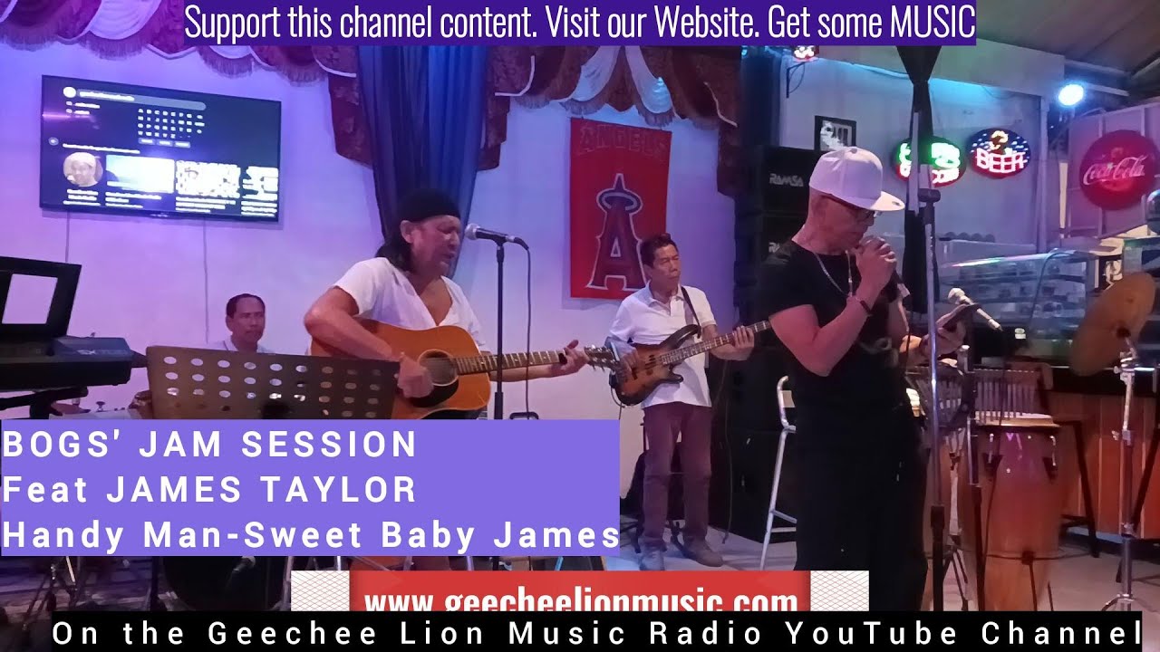 Bogs LIVE Jam 1 17 26 Handy Man-Sweet Baby James #livemusic