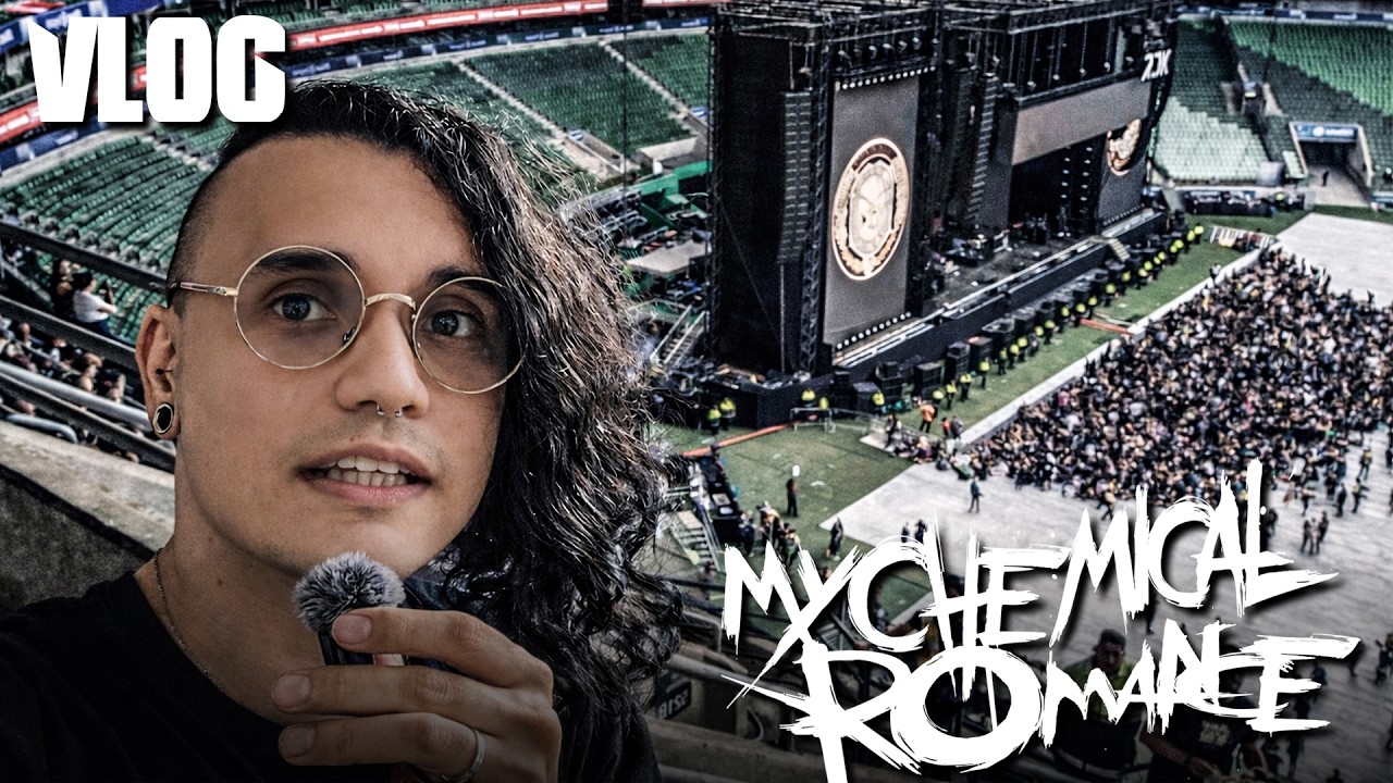 [VLOG] Como foi VIAJAR para ver o MY CHEMICAL ROMANCE no Allianz Parque em São Paulo.