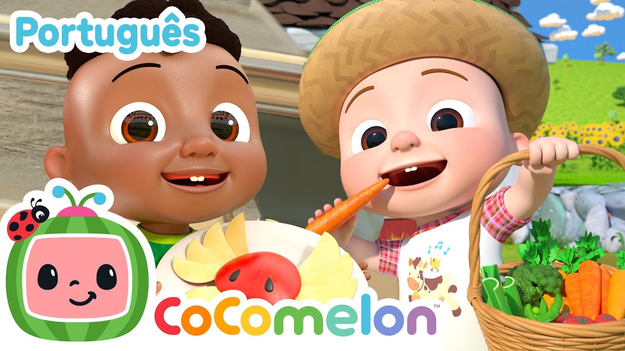 Hora do Lanche e a Dança das Frutas | CoComelon Brasil | Músicas Para Crianças em Português