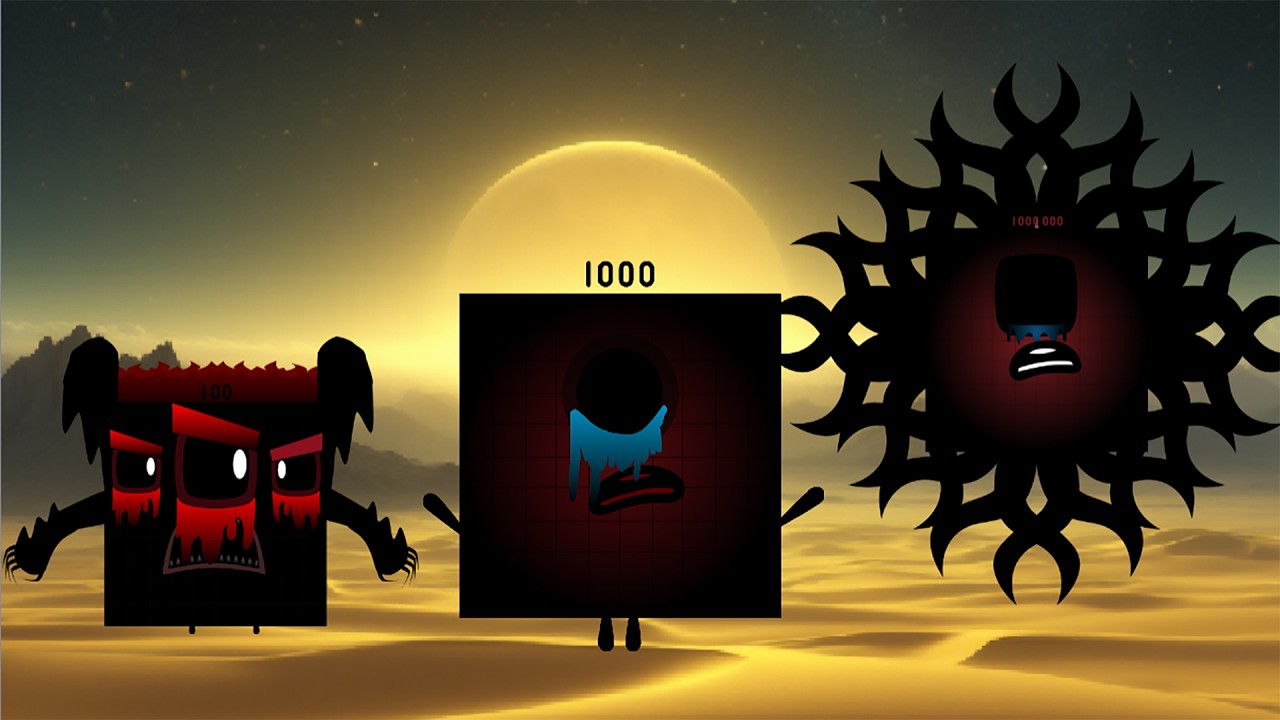 The Ultimate !  Uncannyblocks Band Different  ( 1 to 1K )  Vs UBD - Thousands ( 1K -  1M ) !!