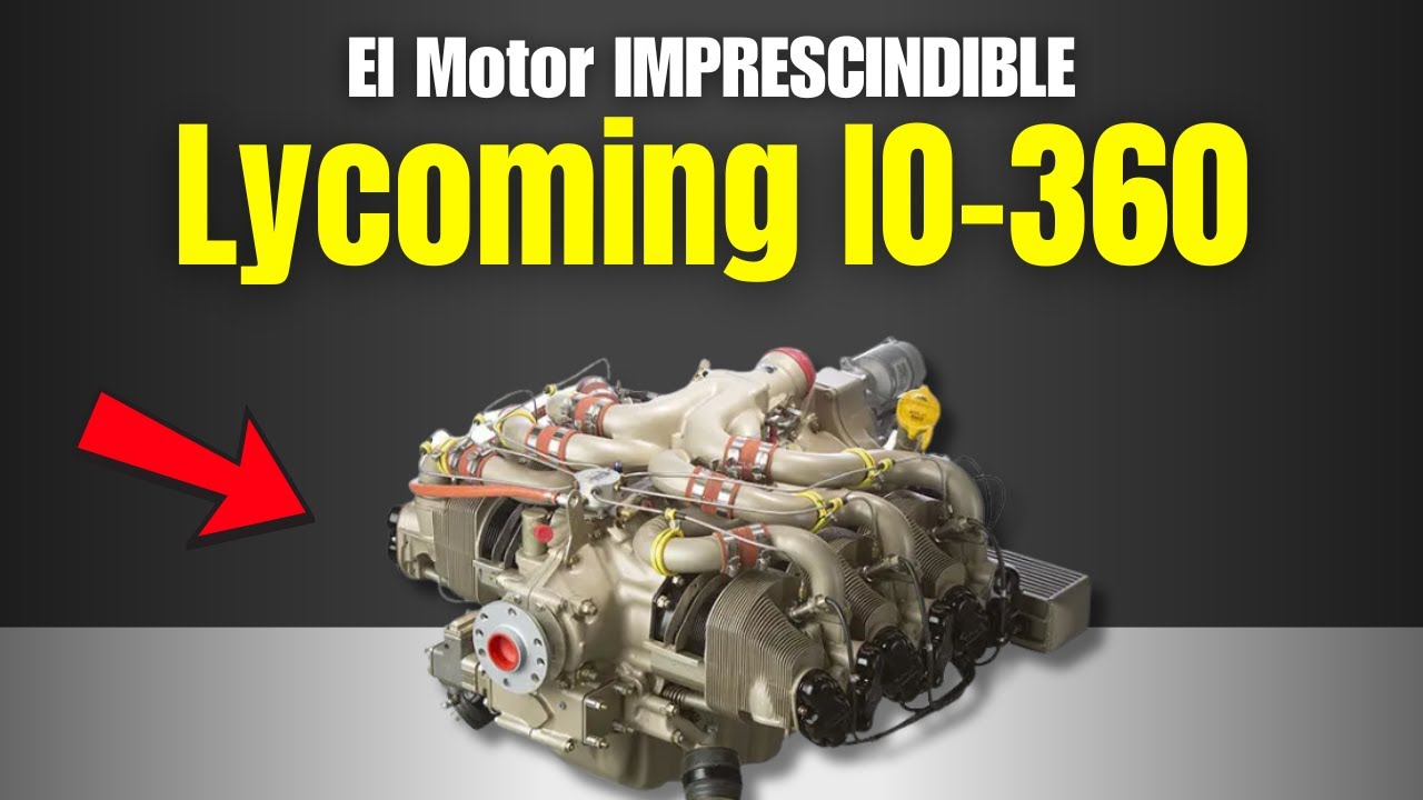Lycoming IO-360: El MOTOR que Mueve al Avi&oacute;n LIGERO(La historia real y sin filtros)