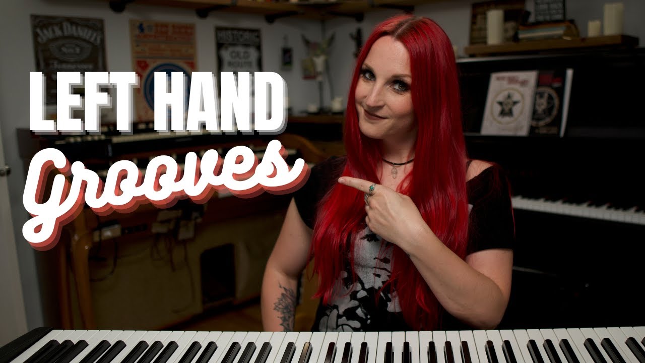 Amazing Left Hand Grooves at the piano