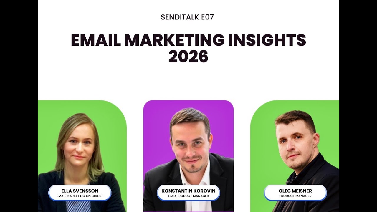 Email Marketing Trends in 2026 | SendiTalk E07