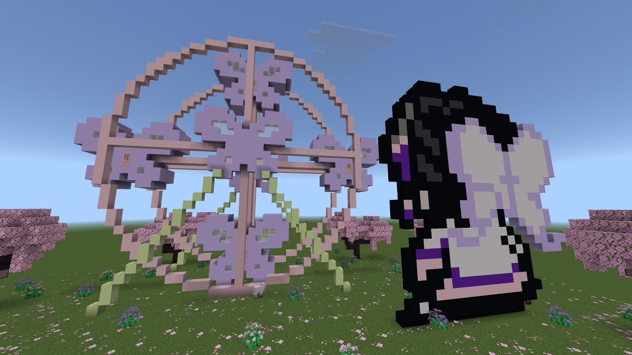 Shinobu ferries wheel (minecraft) tutorial 