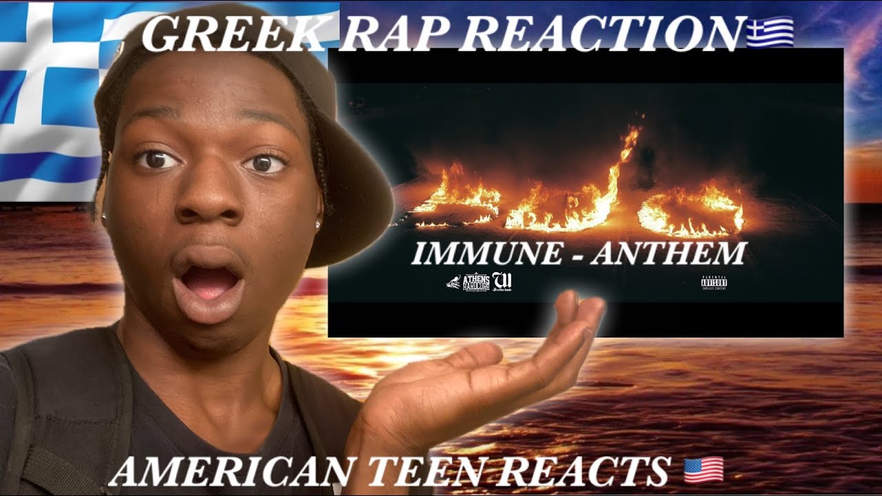 FIRST ENGLISH REACTION TO GREEK RAP! Immune - Anthem (Official Music Video) 