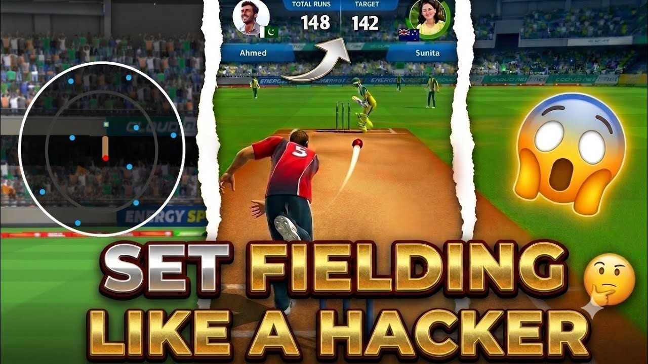 HOW To Set Fielding In Cricket League🏏Like A HACKER!🤯Using SECRET TRICKS!!!🤑