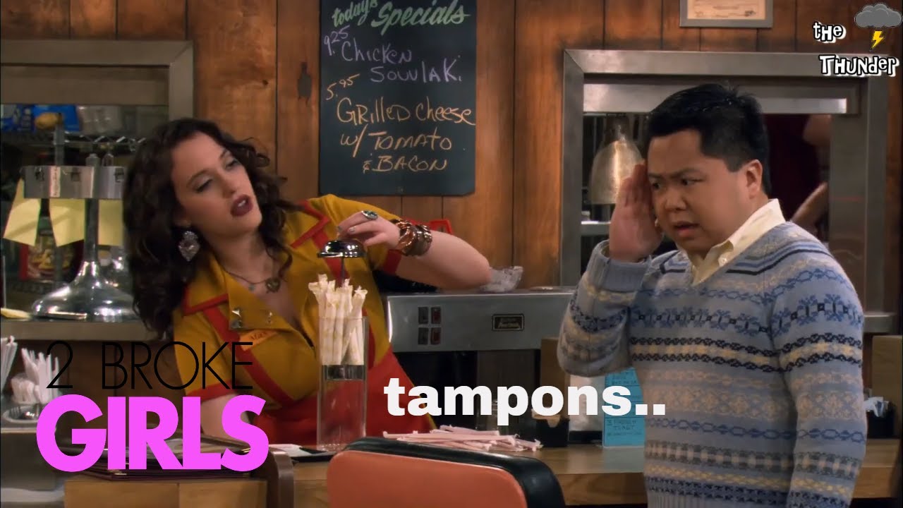 2 Broke Girls | Season 1 |  Tampons