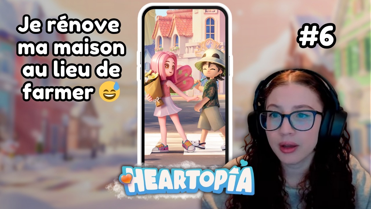 Je rénove ma maison au lieu de farmer 😅 | Heartopia FR #6 [Vertical]