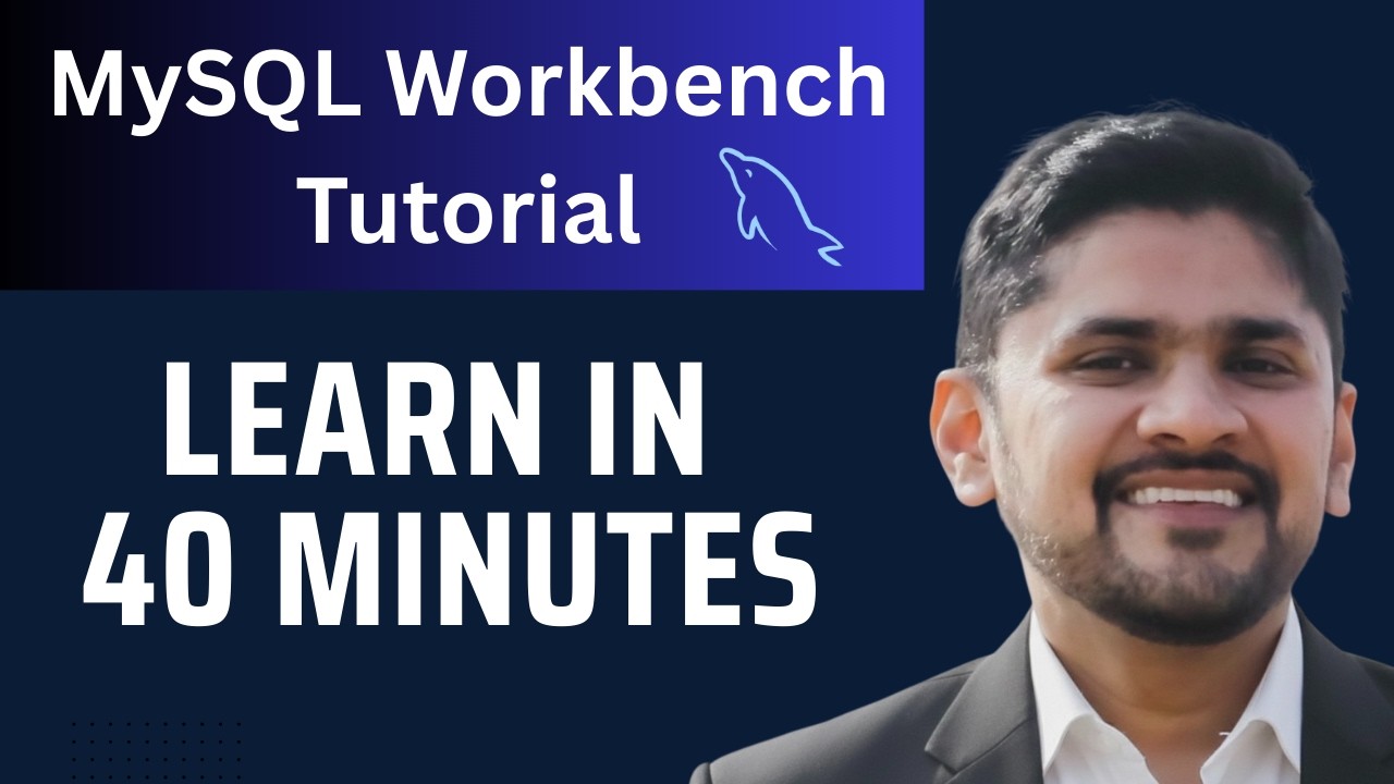 Учебное пособие по MySQL Workbench (2026) | Изучите MySQL Workbench за 40 минут | Amit Thinks