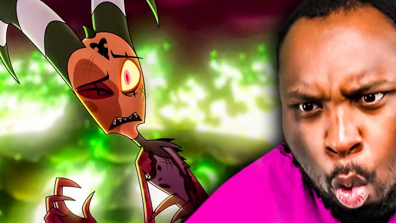 AARON ALMOST CRIED! - (Helluva Boss - 