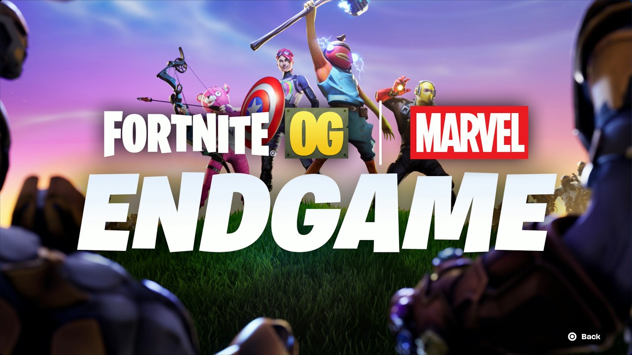 Fortnite OG Marvel Endgame Mode 2026 Gameplay (4K 60FPS)