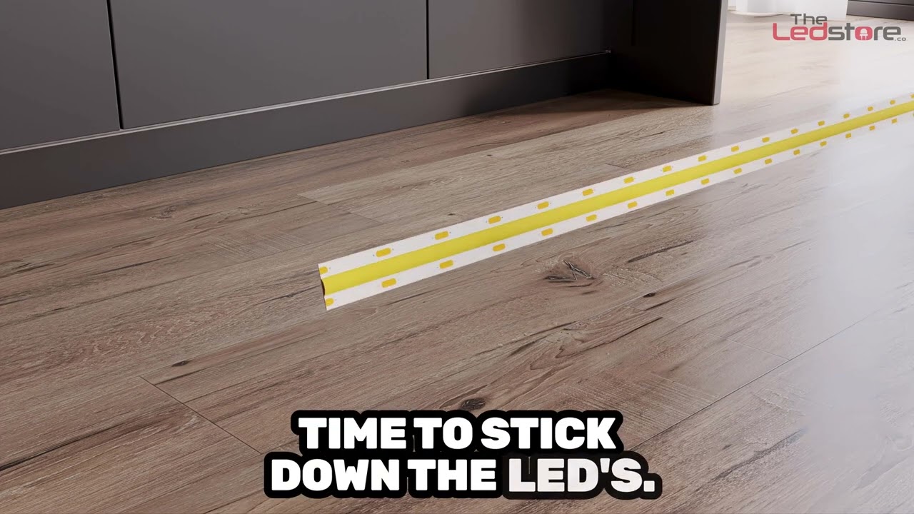 How to Install LED Strip & Profile Lighting for Bathroom, Kitchen, Shower, Drive, Patio etc.