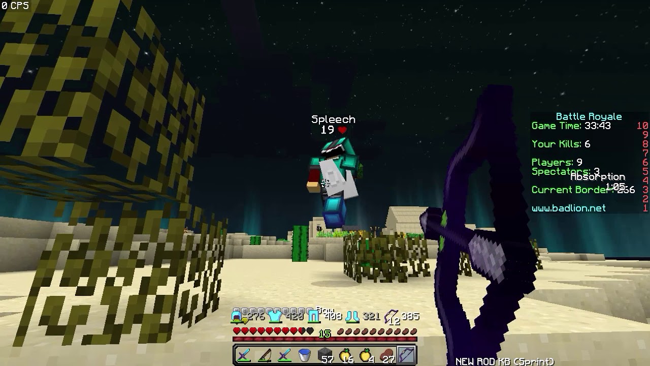 Battle Royale UHC Highlights #1 - 11 kill FFA win