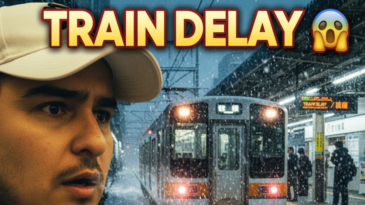 Japan Local Train Suddenly Stopped || Heavy Snow || Indian Living in Japan || Famous Place || Nagoya