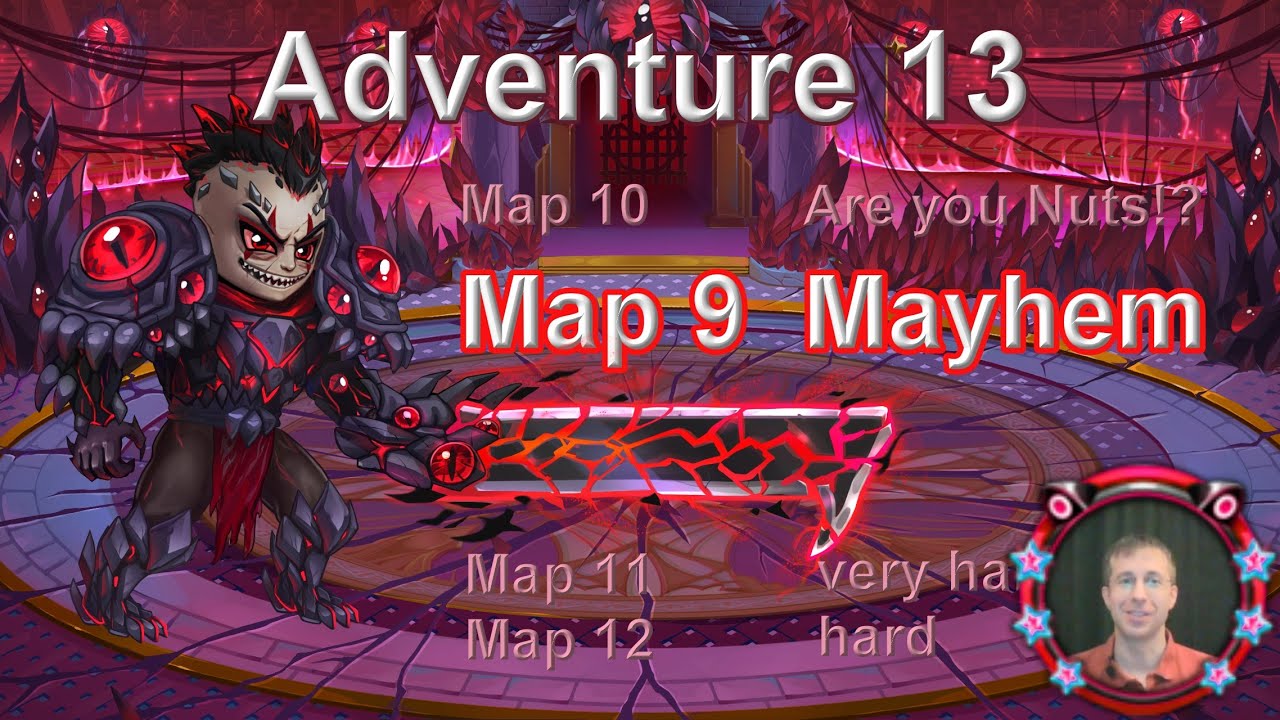 Adventure 13 (Map 9) - 4 Chests