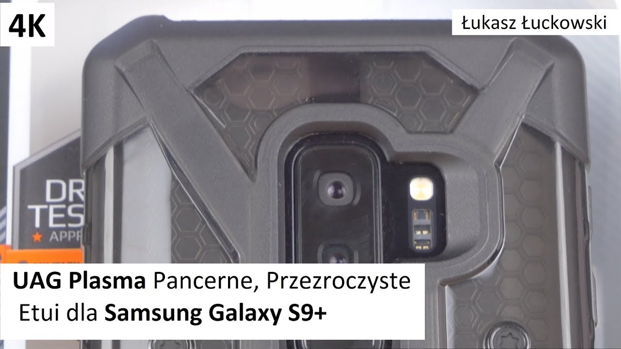 UAG Plasma Pancerne, Przezroczyste Etui dla Samsung Galaxy S9+ | Rzut Oka
