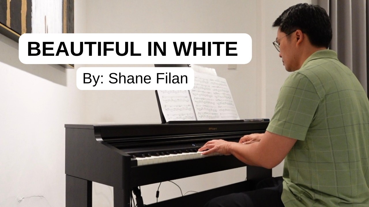 BEAUTIFUL IN WHITE by Shane Filan | Piano MD
